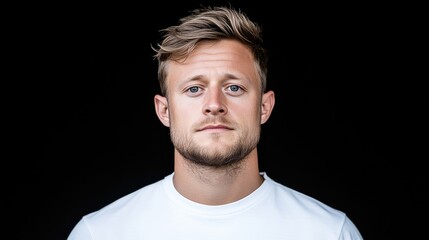 Fototapeta premium Portrait of a young man