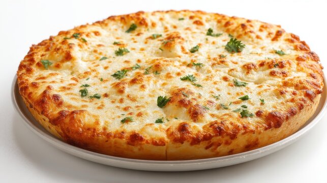 Mouthwatering pizza with melted cheese on a golden crust, perfect for meals or gatherings. Ideal for food lovers and culinary enthusiasts