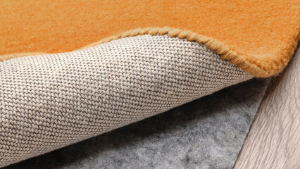 Stylish and cozy rug showcasing layered textures in modern interior design setting.