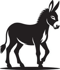donkey vector illustration