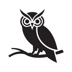vector illustration of a owl