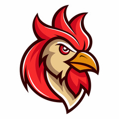 rooster vector illustration