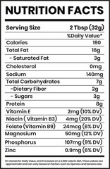 Blueberries nutrition facts, Nutrition label, Editable nutrition label, Resizable nutrition chart, Black and white nutrition label
