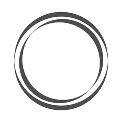 Circular banner, Round frames, borders, and  circular markers highlighting text vector