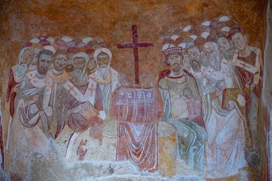 St Nicholas Church, Santa Claus Church, in Demre, Turkey. It is a historic East Roman basilica church of ancient city Myra.