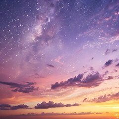 celestial dawn hues merging from pale gold to twill