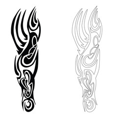tribal tattoos, ornament shapes, tribal design sign symbols