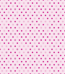 Seamless Pink Dot Pattern Background EPS Vector