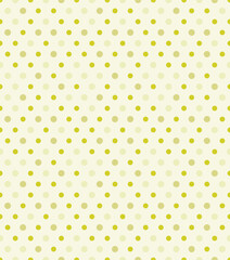 Seamless Yellow Dot Pattern Background EPS Vector