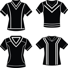 Football Jersey Silhouette