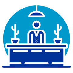 Reception Entrance Icon