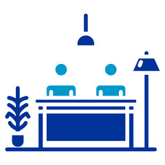 Reception Table Icon