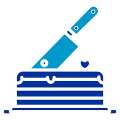 Wedding Cake Slicer Icon
