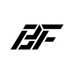 BF Lettermark Monogram Logo Design