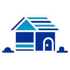 Chickens Coop Vector Icon