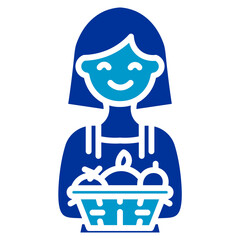 Farmer Market Vector Icon