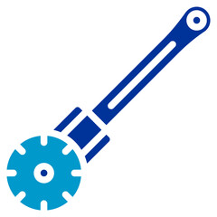 Rotary Cutter Vector Icon