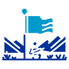 Battle Flag Icon