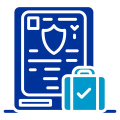 Electronic Travel Authorization Icon