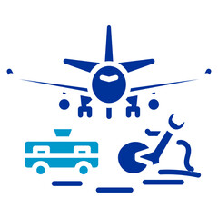 Aircraft Maintenance Icon