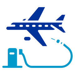 Aircraft Refueling Icon