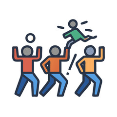  Stylish Flash Mob Icon