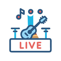  Stylish Live Acoustic Icon for Gatherings