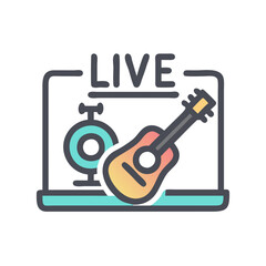  Dynamic Live Acoustic Performance Icon