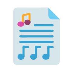   Icon for Music Notes Sheet