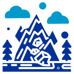 Rockfall Icon
