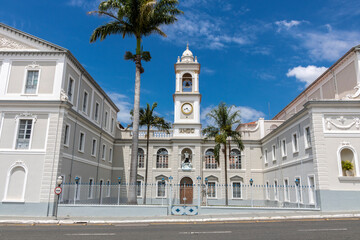 Itu, SP, Brazil, March 10, 2022. Facade of the Deodoro Regiment, where the current military unit of...