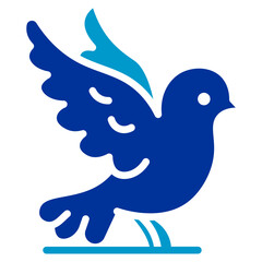 Mourning Dove Vector Icon