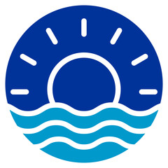 Renewable Heat Vector Icon