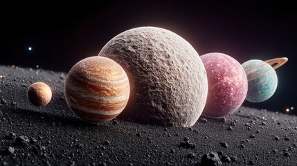 Panets in the universe 