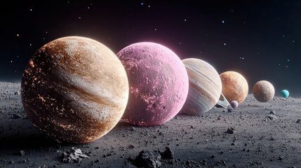 Panets in the universe 