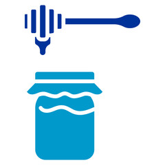 Honey Drizzle Vector Icon
