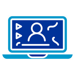Learning Platform Vector Icon