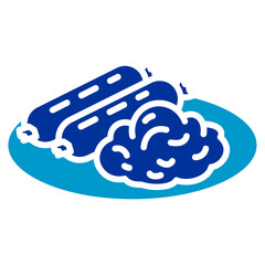 Bangers and Mash Vector Icon