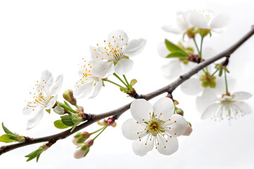 Obraz premium Blooming Cherry Blossom Branch