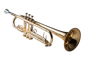 Obraz premium Golden Trumpet Close-Up