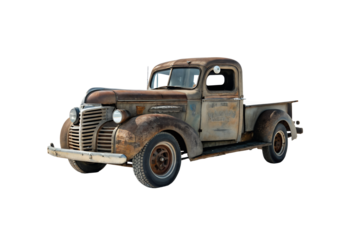 Vintage Rusty Pickup Truck