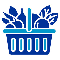 Organic Food Store Vector Icon