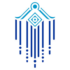Quipu Vector Icon