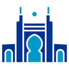Dubai Gate Vector Icon