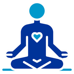 Breathing Exercise Vector Icon