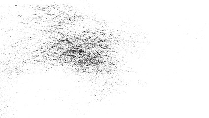 Distressed effect .Vector shapes with a halftone dots screen print texture. grunge texture overlay  black and white tones. grunge texture for background. Grainy abstract texture on a white background