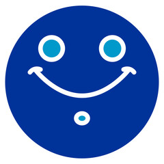 Grinning Face with Smiling Eyes Vector Icon