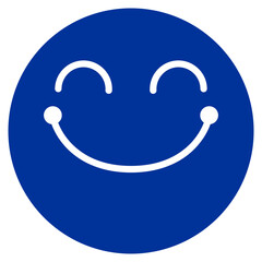 Beaming Face with Smiling Eyes Vector Icon