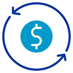 Conversion Rate Vector Icon