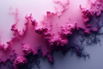 Fototapeta premium Mesmerizing Ink in Water: Close-Up Experimental Photography of Swirling Colors